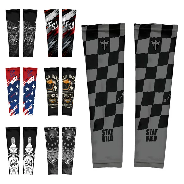 AFSA ice sleeve sun protection arm sleeves for women, UV protection, men's cycling and driving gloves, ice silk for summer