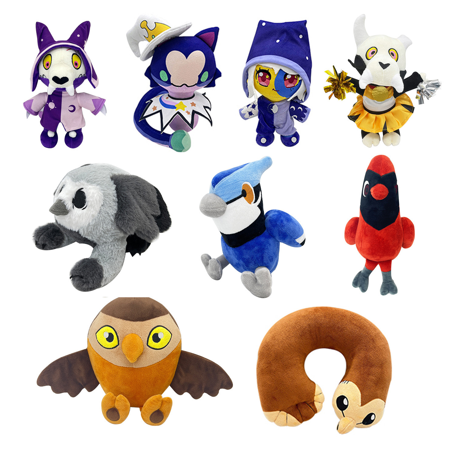 Clearance The Owl House Baby King Plush Owl Magic Club Anime Plush…