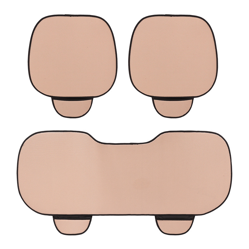 Nuevo cojín de automóvil cuatro estaciones de verano universal cojín de hielo de tres piezas cojín de asiento cojín de ventilación del coche