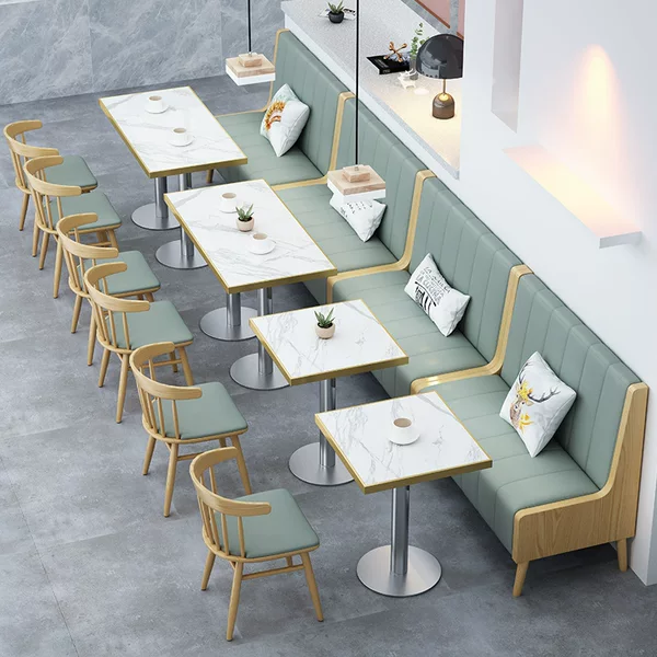 Restaurant Tables, Chairs, Sofas, Themed Restaurants, Cafes, Milk Tea Shops, Hotel Wall-Side Booths, Sofa Table and Chair Sets