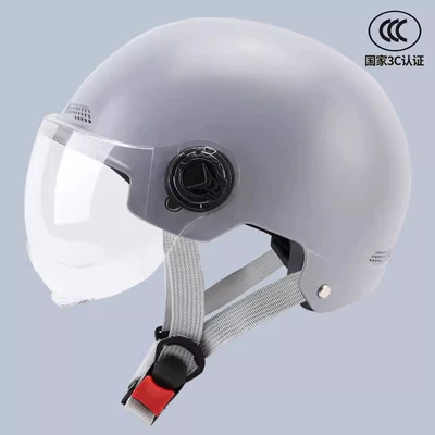New National Standard, Motosiklet kaskı (dəbilqə) - 3c-matte-ash-short-transparent-lens