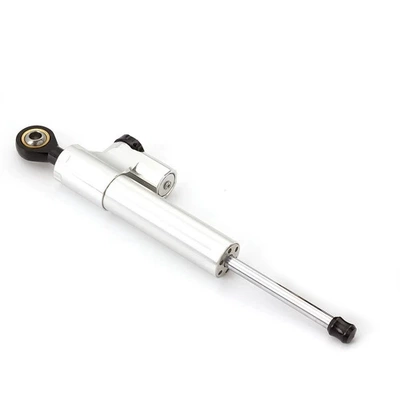 Motorcycle frame: 2000-2001 Steering Damper - damping-rod-silver-rod-black-dot