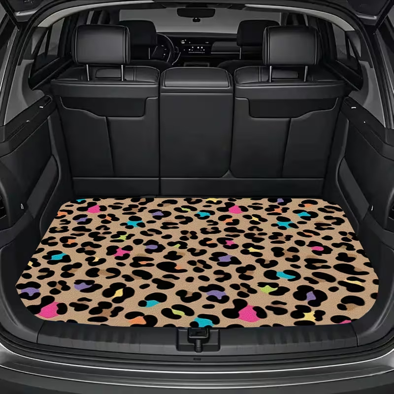 Cross-border Amazon TEMU best-selling car trunk mat, American-style animal-themed, all-season dustproof car floor mat
