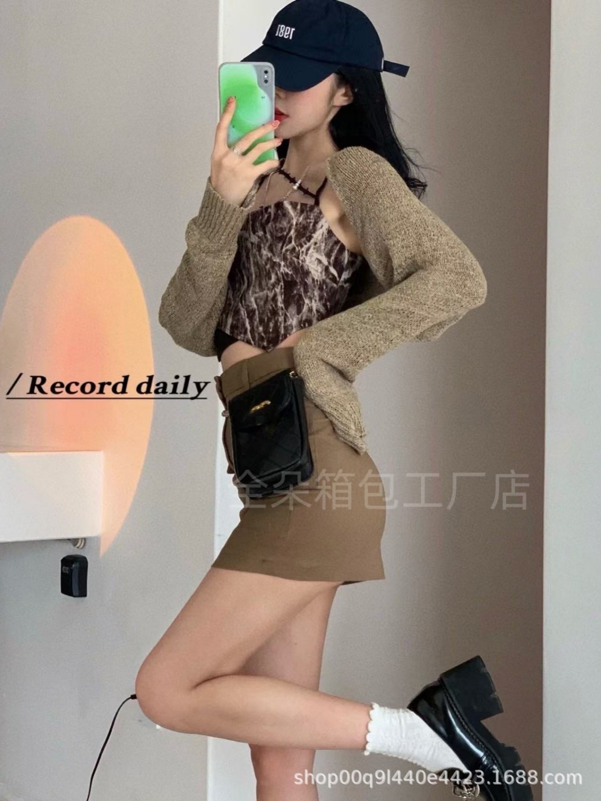 新2024秋冬カウンター子母バッグ携帯電話バッグゼロ財布チェーン小香中古バッグ小方バッグ女性バッグクラシック