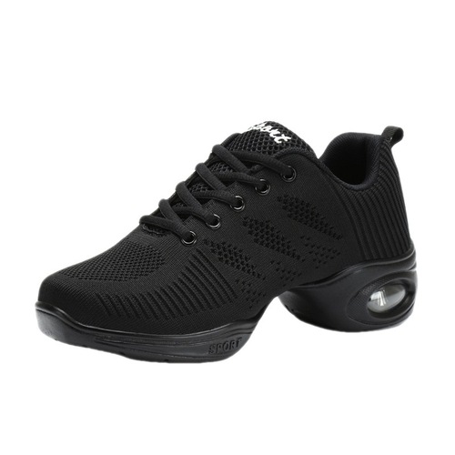 Soft sole modern dance shoes for adults wholesale  new square dance shoes dance shoes for women spring dance shoes black