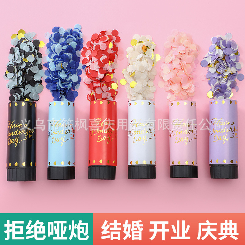 birthday wedding party fireworks display Fireworks tube Spray tube hold Salute Push Lottery Sahua Wedding celebration Supplies