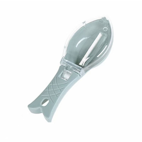 Practical fish scale planer with lid for killing fish, manual fish scale scraper tool, home kitchen gadget, planer knife to remove scales