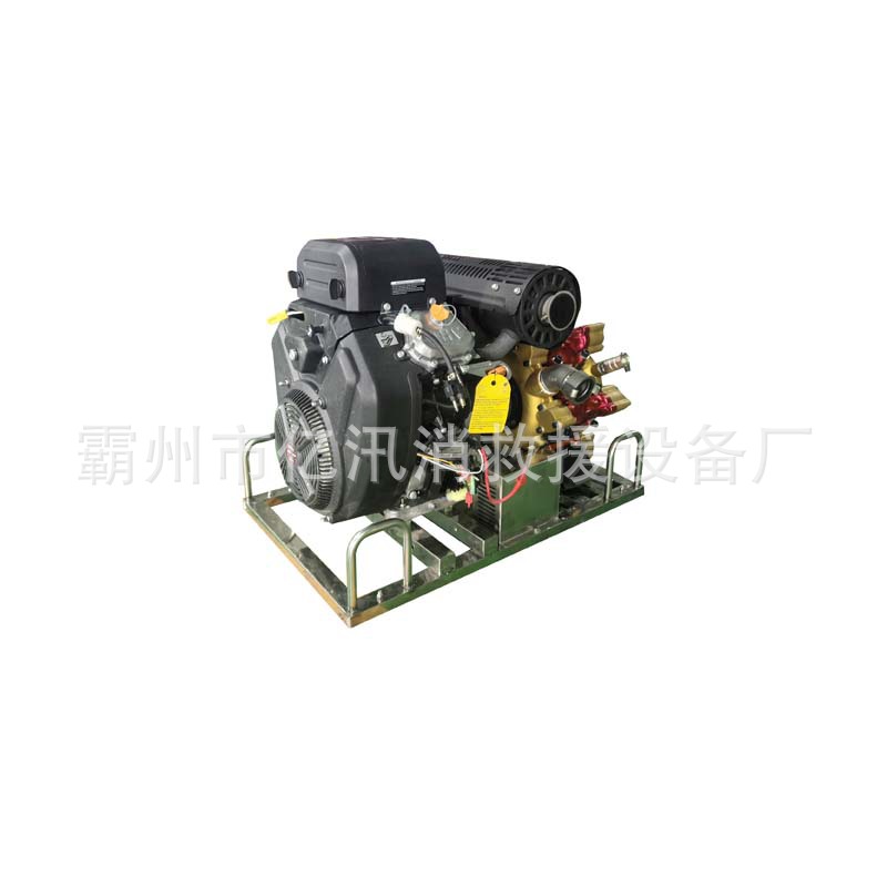 KD280/7远程输送高压森林消防泵组6缸液压柱塞隔膜泵流量283L/min