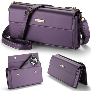 For Samsung Apple Huawei Google Xiaomi Redmi iPhone Leather Case Mobile Phone Case Hanging Bag 15s24