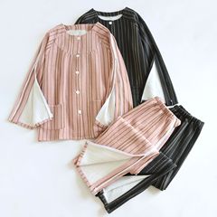 女秋冬保暖护理服手术住院病人康复服男骨折术后易穿脱针灸理疗服