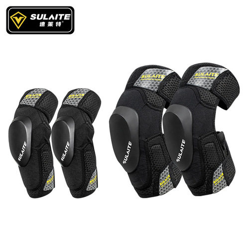 Speedlite motorcycle knee pads, off-road protective equipment, riding leggings, racing elbow pads, full set of summer protective gear