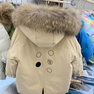 Jiangnan Buyi Jnby Kidsren's down Jacket Wholesale Supply 24 Years New Winter Thickeneded Jacket Cotton Coat Wholesale