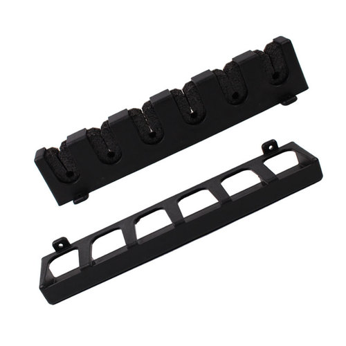 Fishing rod display rack wall-mounted horizontal bracket storage rack fixed rack fishing rod collection rack fishing gear accessories rack