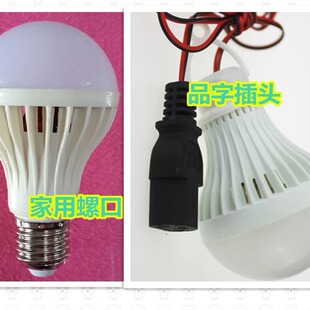 LED Ac and Dc LoW Voltage Bulb E27 ScreW 12v24v36v48v60v72v85v12W Spherical Energy-saving Bulb