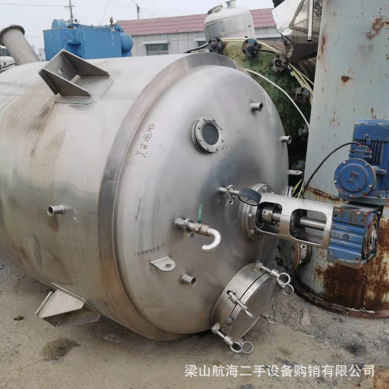 航海供应3吨中药回流浓缩提取罐 6000中草药醇沉发酵提取罐