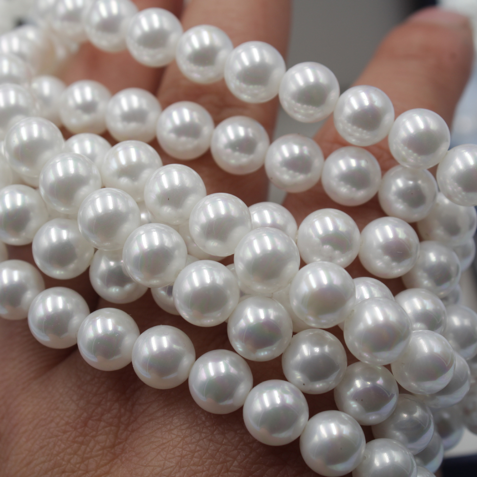 Ethnic Style Style 1 Set Imitation Pearl Solid Color