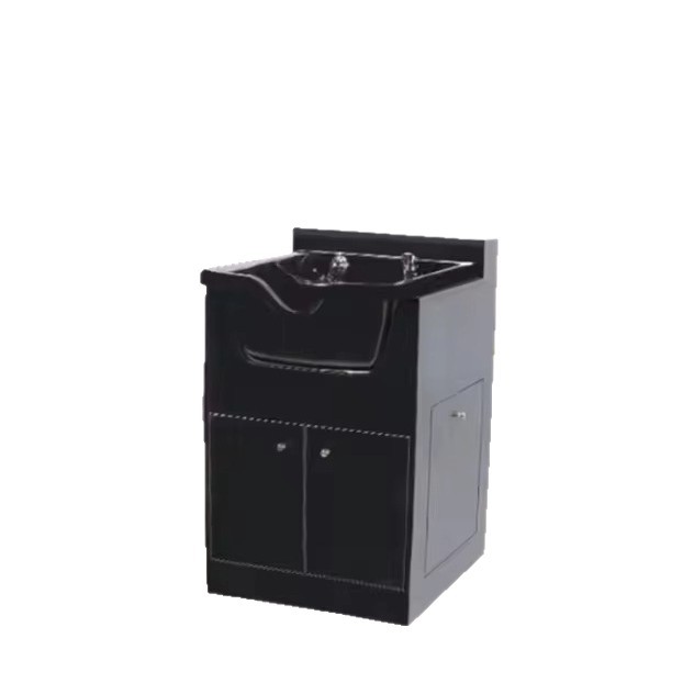 Salón transfronterizo champú lavabo lavabo cabinet integrado lujo ligero simple salón de belleza lavado al por mayor image 5