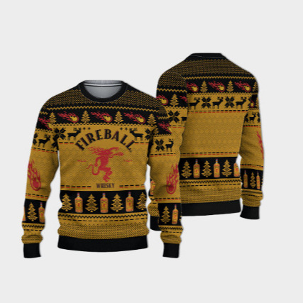 European and American Sweaters Knitted Christmas Sweaters Ugly Sweaters Round Neck Pullover Double-Sided Jacquard Knitted Clothes Manufacturers Cross-Border Wholesale