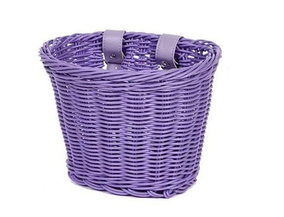 imitation rattan vintage storage tool: Electric car tail box - purple-large-size-251918cm-default-item
