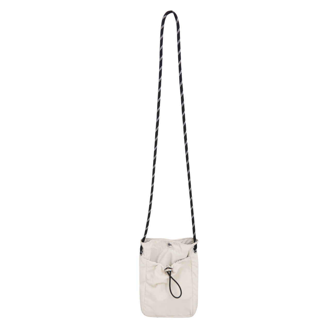 Japón y Corea del Sur literatura y arte de hombro bolso de cuerda bolso pequeño sensación de nicho de moda ligera mini bolso de nylon móvil mujer