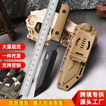 跨境热卖挺进者户外直刀高硬度生存一体战术刀军刀野营防身求生刀