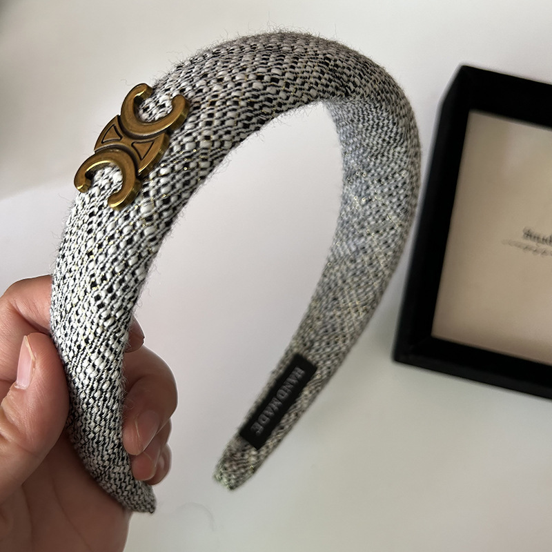 Arc De Triomphe Small Fragrant Hairpin Hairband Women's Face Wash Hair Travel Headband Headwear Women's High Skull Top Internet Celebrity Pressed Hair Hair Bundle