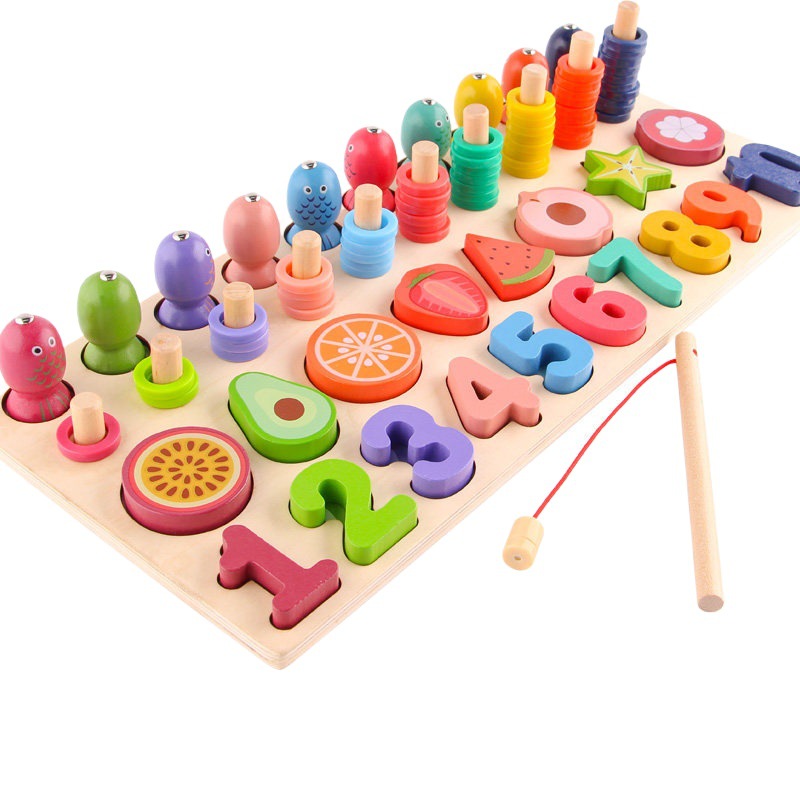 Bloques de construcción digitales para niños infantiles rompecabezas 1-and-a-hal-year-old Girl 2-3 inteligencia bebé educación temprana cerebro-movimiento niño rompecabezas Juguetes