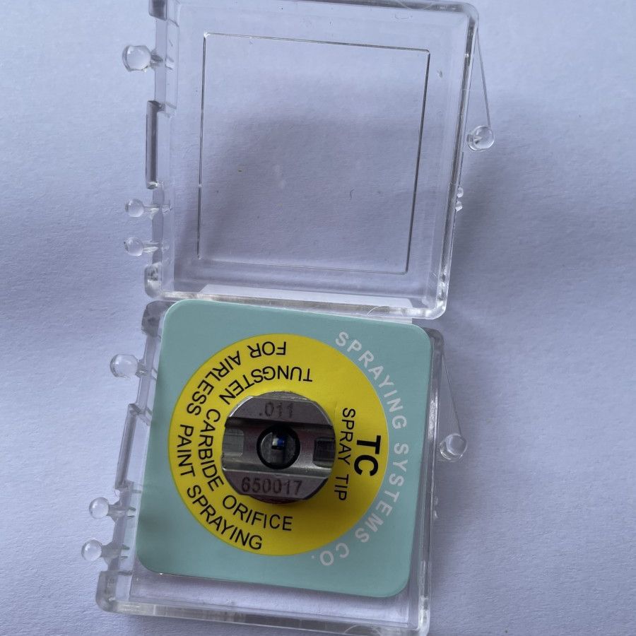 美国斯普瑞喷雾喷嘴011-650017TC碳化钨喷芯瓷砖涂层墙面喷涂