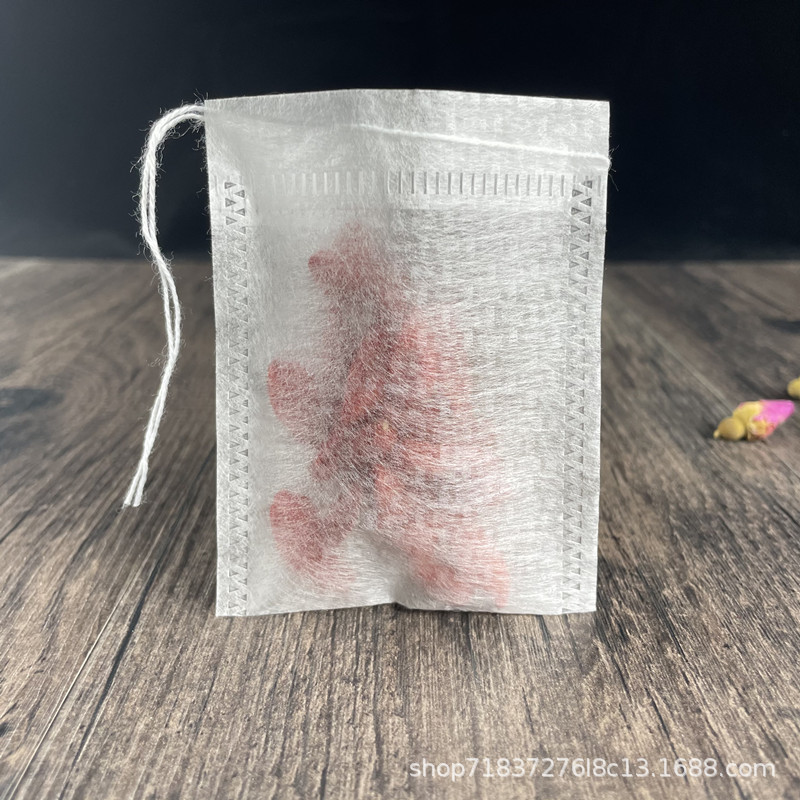 玉米纤维7*9cm一次性抽线茶包袋泡茶袋茶叶过滤袋空茶袋花茶袋