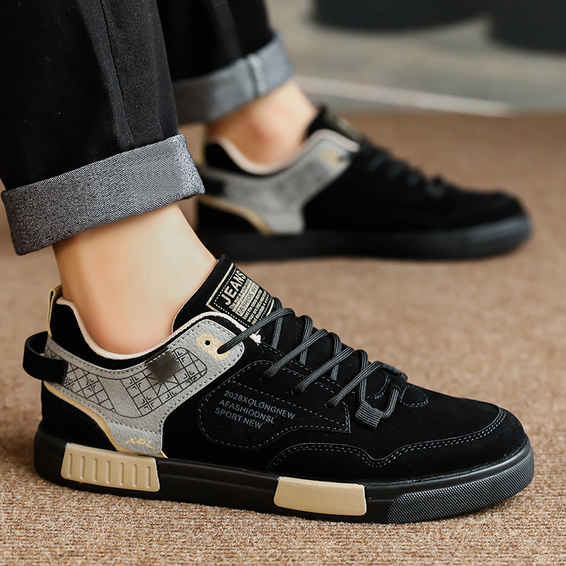 Cross-Border Summer Large Size Sneakers 45 Black Waterproof National Trend Men's Shoes 46 Anti-Odor Widened and Enlarged Casual Sports Shoes 47 Cross-Border Summer Large Size Sneakers 45 Black Waterproof National Trend Men's Shoes 46 Anti-Odor Widened and Enlarged Casual Sports Shoes 47