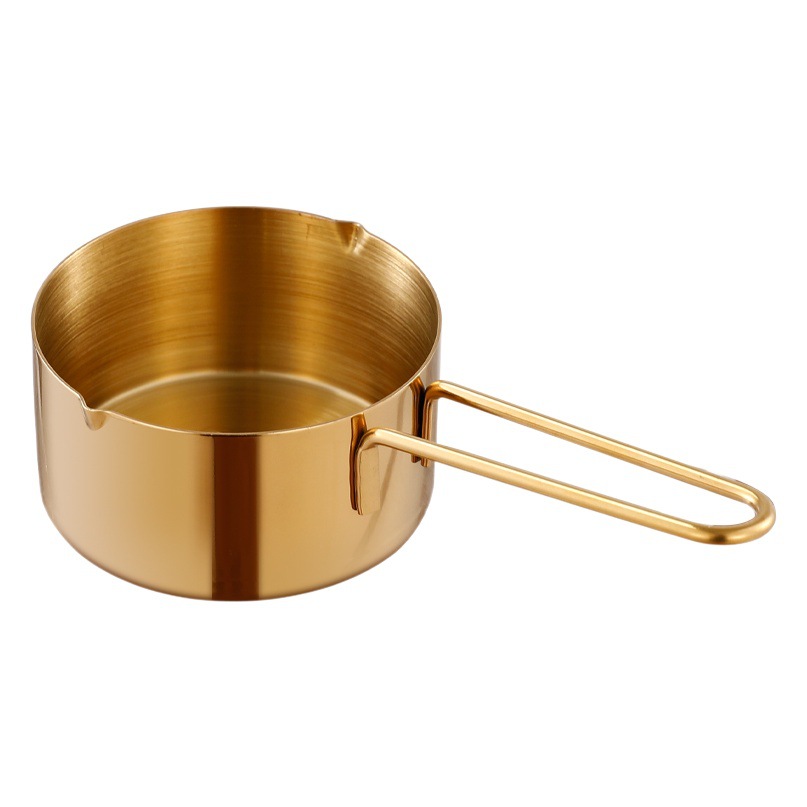 Factory wholesale with scale can be heated 201 stainless steel measuring cup spoon Baking gram quantity Cup spoon coffee measuring cup