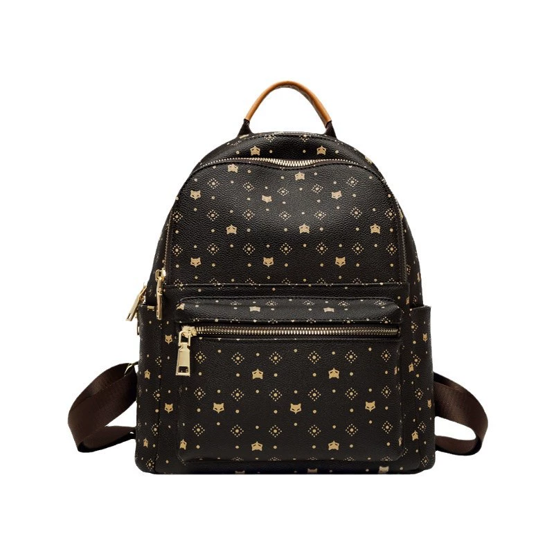 Backpack, fashionable shoulder bag, trend capacious laptop, city style