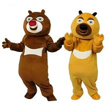 卡通人偶服装大熊熊玩偶服装动漫演出发传单人穿公仔cos服饰