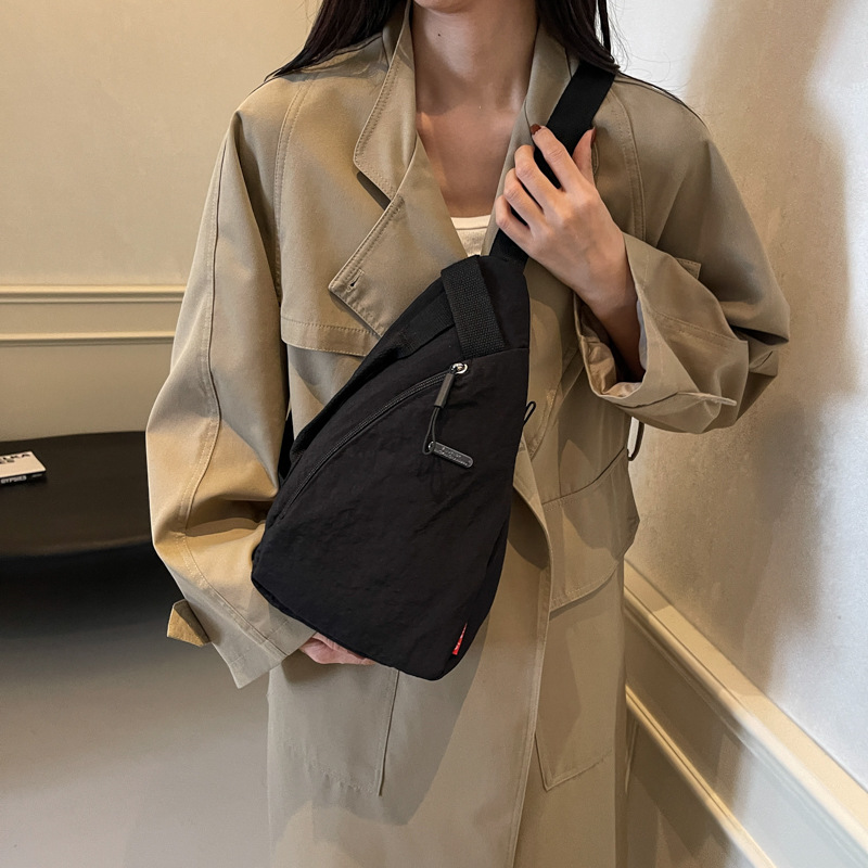 Bolso de pecho, bolso de pecho para mujeres, bolso de mano para hombres y mujeres, bolso de cintura de estilo deportivo, nuevo bolso de pecho transfronterizo