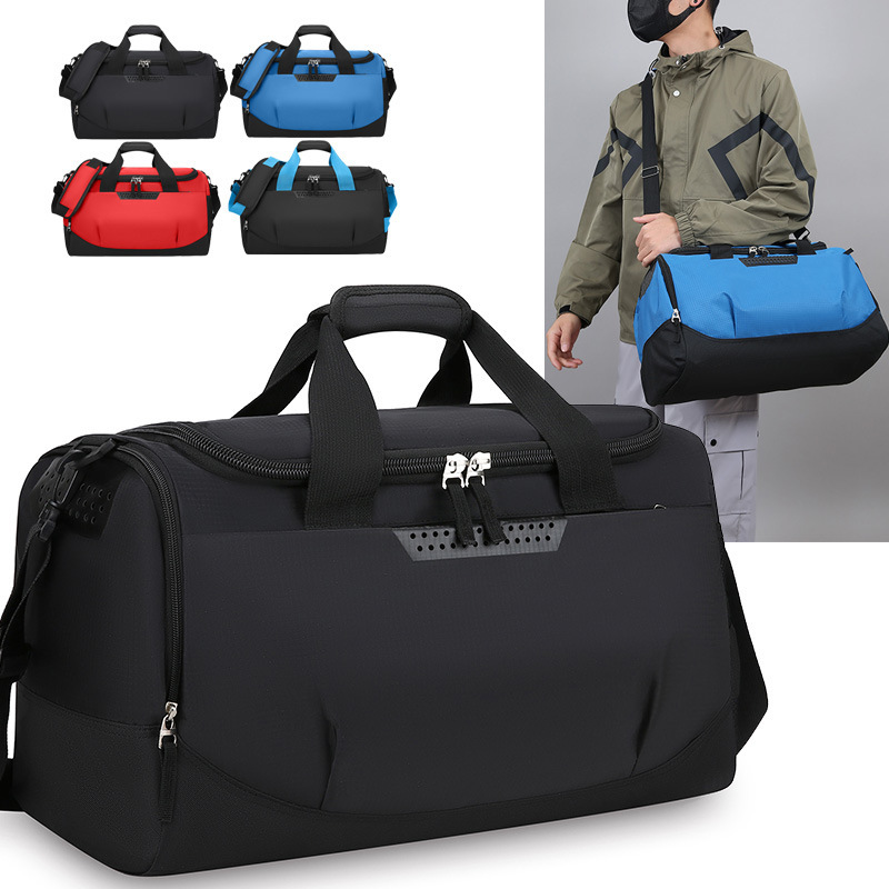 Cross-border Waterproof Large Capacity Dry and Wet Separation Gym Bag Swimming Bag Travel Bag Crossbody Training Bag Sports Bag Portable