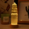 The tower is about 20CM high [6cm USB LED warm light]