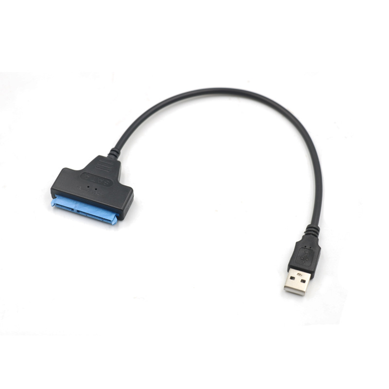 USB3.0 al cable externo del adaptador del disco duro de SATA cable mecánico de estado sólido del disco duro de 2,5 pulgadas Cable de impulsión fácil del usbtosata