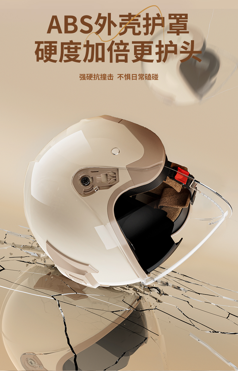 New National Standard 3C Certified Electric Vehicle Helmet