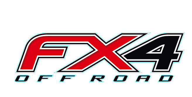Amazon nuevo FX4 coche pegatinas 4X4 OF ROAD venta caliente pegatinas impermeables
