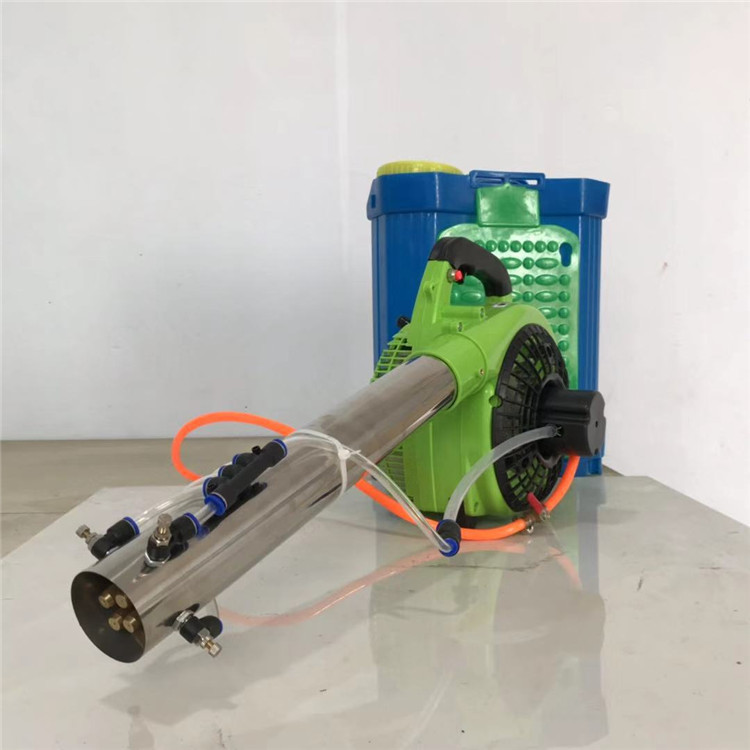二冲汽油风送打药机 消毒防疫智能背负式机 直喷式高压风送弥雾机