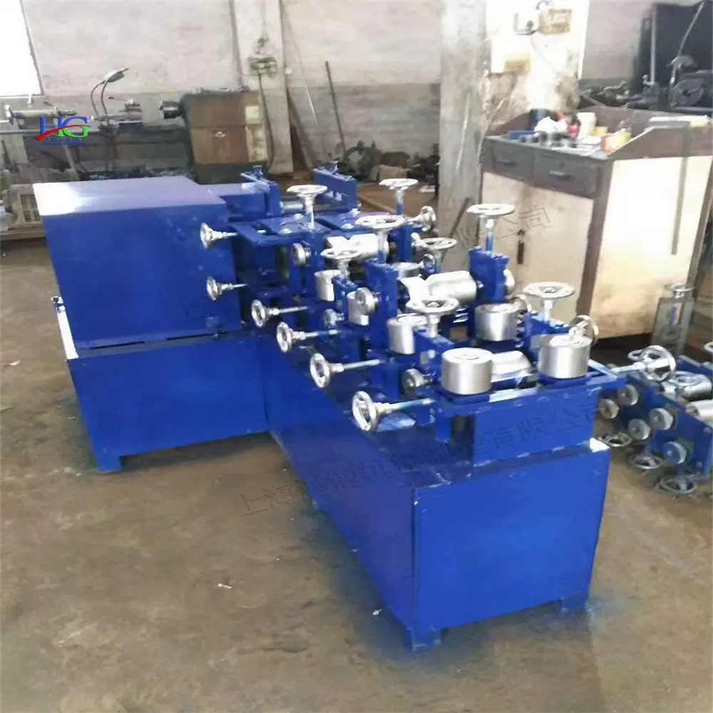 不锈钢方管压花锻花机 金属双面轧花冷轧压花机 点花管成型机