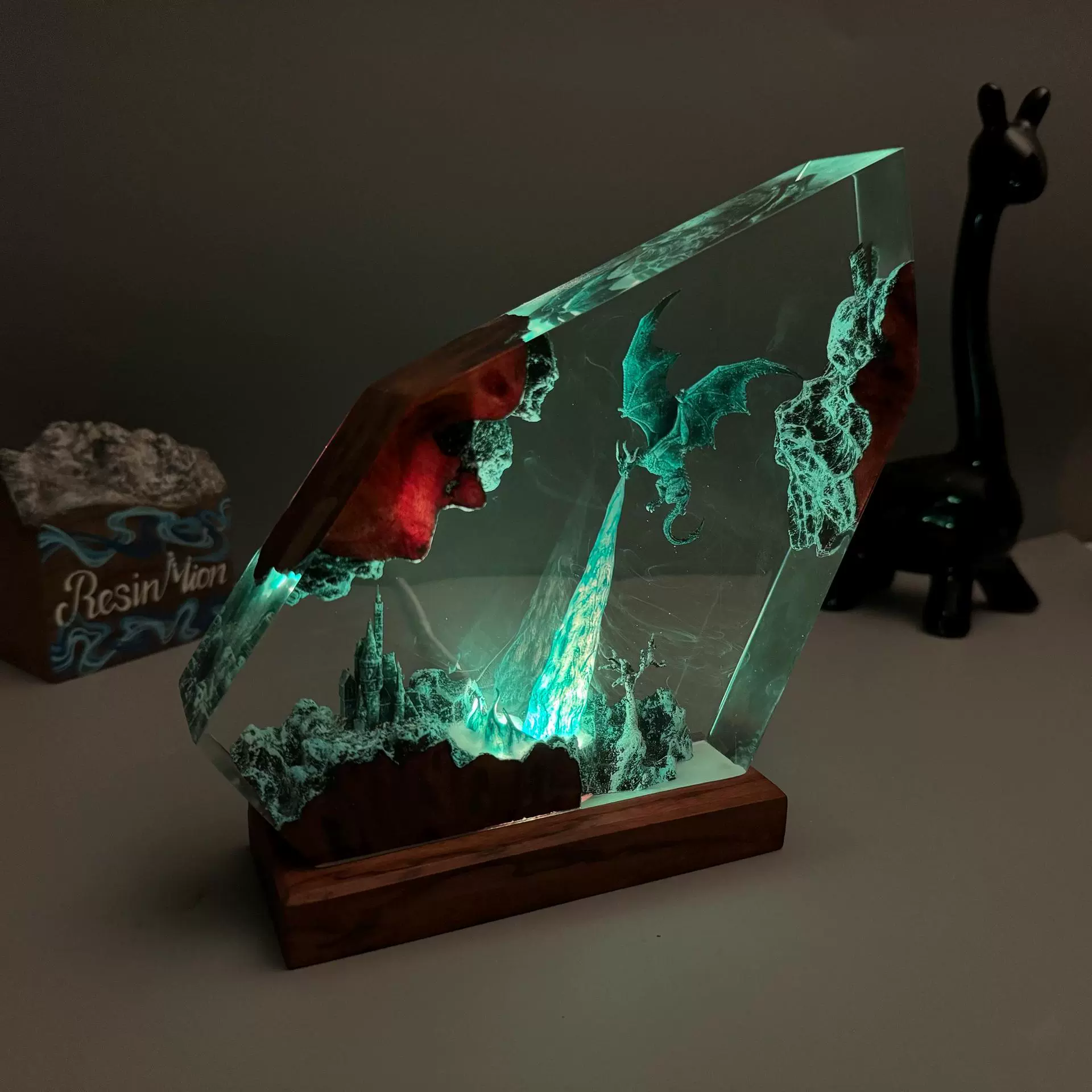 Night light, design statue, 3D, halloween, Birthday gift