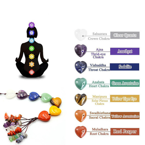 Natural irregular stone pendant heart-shaped crystal rough stone car pendant tree of life dream catcher pendant handmade