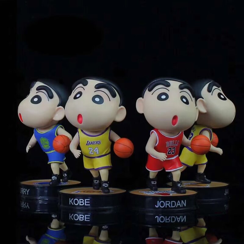 Cartoon GK crayon Xiaoxin COS basketball star NBA Nohara new help hand-made model decoration anime peripheral