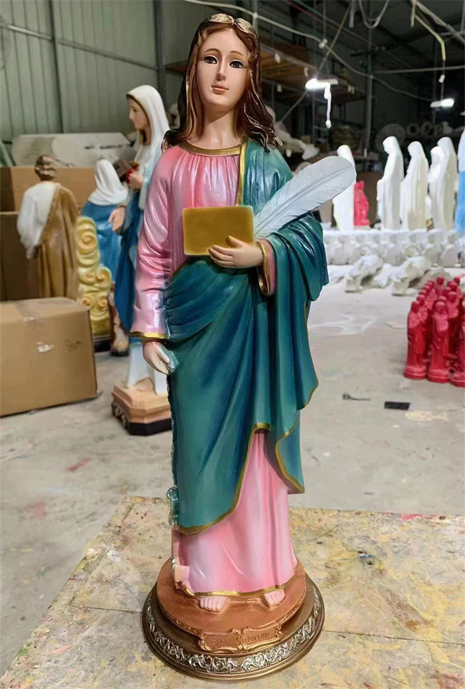 Transfronterizo 44cm Santa Filomena mira la luz de la iglesia regalos decorativos de la casa 40 - 50 artesanías