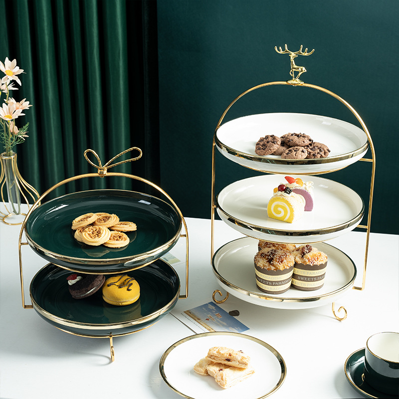 甜品架+盘