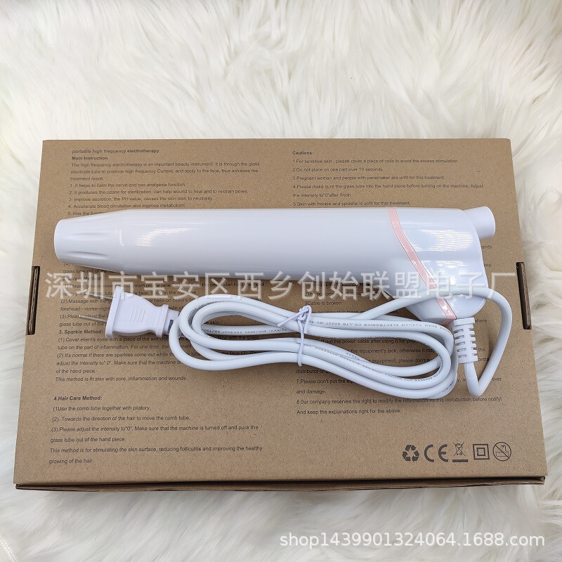 Accessories Scalp Physiotherapy Instrument Electrotherapy Comb Magic Comb High Frequency Comb Glass Comb Micro Current Comb Care Red Comb