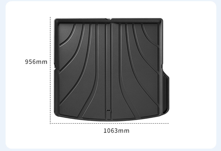 Suitable for 26 models of Galaxy M7 car floor mats, custom-made TPE floor mats, eco-friendly and odorless trunk mat