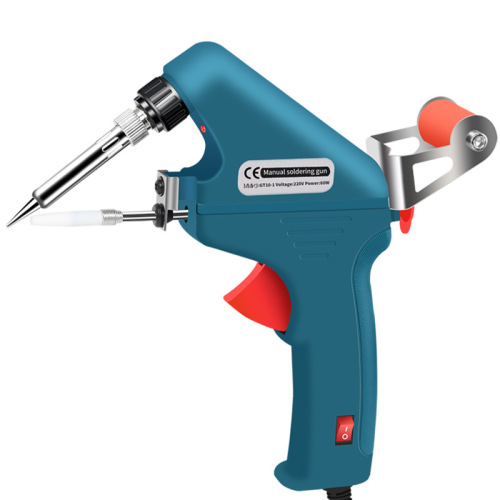 Guangdong cross-border new internal heating soldering gun US standard 60w handheld tin delivery gun electric soldering iron 100W manufacturer