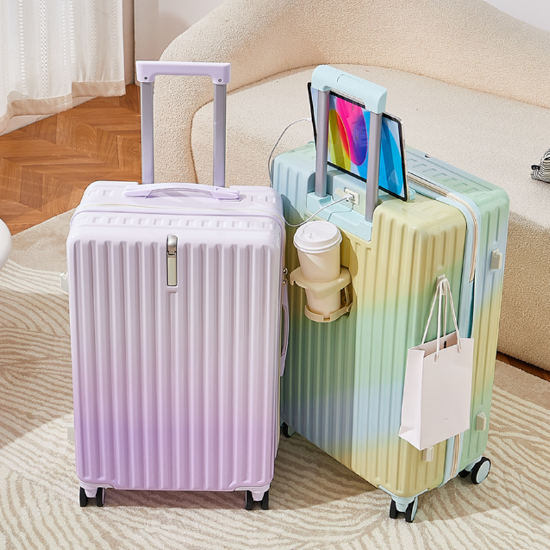 [Fábrica de selección estricta] pequeña maleta de color gradiente fresco estudiante japonesa de alto valor de cara nuevo 2025